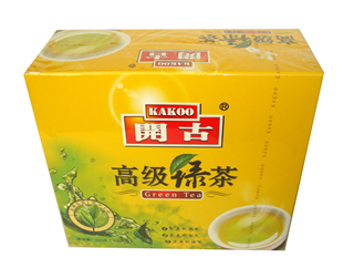 【满3包邮】开古高级绿茶商务双片特级超值袋泡茶
