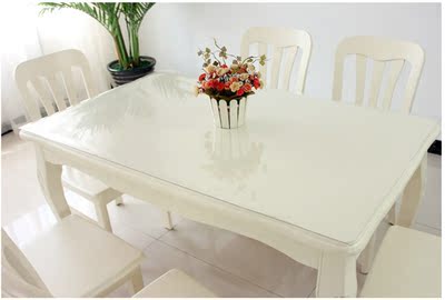 透明pvc软质玻璃餐桌垫 塑料台布 水晶桌布防水免洗茶几垫 耐高温