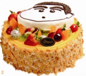 济南蛋糕店/青岛蛋糕/威海实体蛋糕店/烟台蛋糕蜡笔小新卡通蛋糕