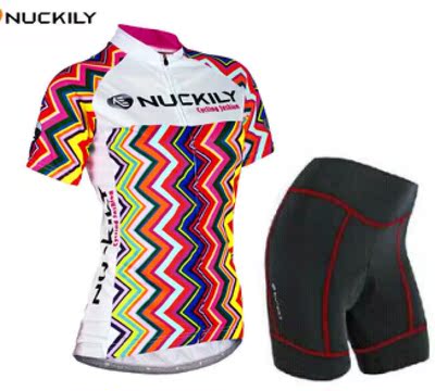 诺奇NUCKILY 自行车短袖骑行服 女装短袖 公路山地车服 特价新品