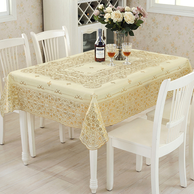 PVC桌布长方形台布印花欧式塑料防水防油免洗茶几垫维纳斯餐桌垫