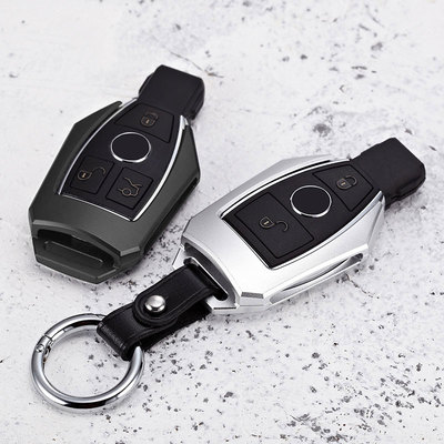 车钥匙包适用于奔驰C200L扣GLC260/GLK/GLA200套C180L壳C级CLA