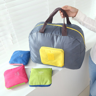 宽容便携旅行内衣收纳包洗漱包超大容量单肩购物袋环保袋