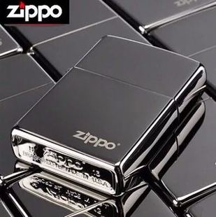 美国原装正品zippo打火机zippo正版 黑冰标志150ZL买一送三包邮