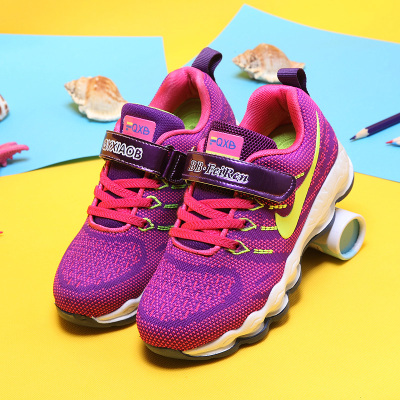 2016新款飞织鞋儿童男童女童鞋男孩女孩运动鞋耐磨防滑轻便跑步鞋