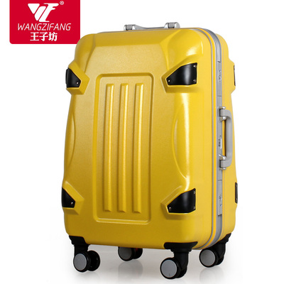 王子坊变形金刚ABS硬旅行箱拉杆箱万向轮防水防划铝框行李密码箱