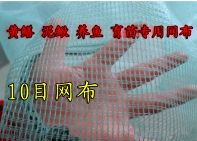 水产养殖渔网网箱网布10目40目80目100目渔网围网养殖网箱尼龙网