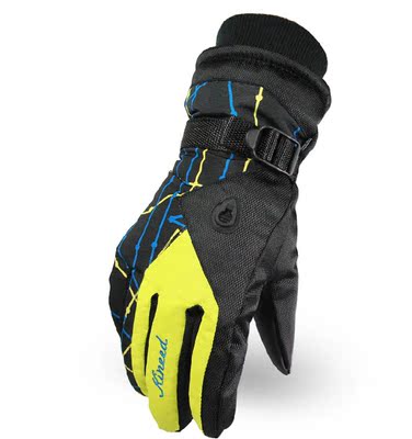 2015冬季滑雪手套 女 加厚保暖骑行防寒电车防水防雨时尚保暖手套