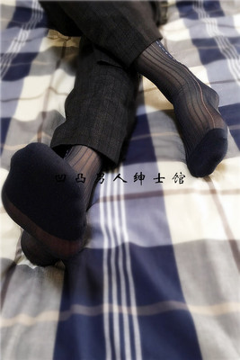 男TNT丝袜 超薄滑透气锦纶丝袜 日本绅士性感商务袜 男丝袜
