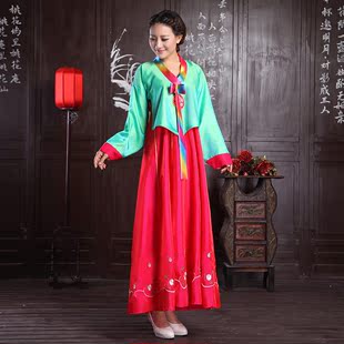 高档大长今朝鲜族少数民族 韩国传统舞蹈韩服古典舞演出服装女装