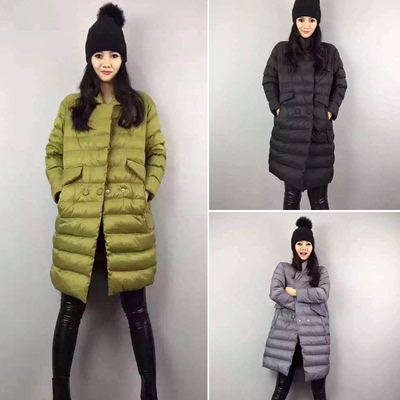 2015冬装新款女装韩版羽绒棉衣外套女中长款棉袄大码棉服