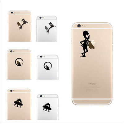 第二贴品苹果6手机贴纸通用装饰iPhone6定制logo创意迷你贴膜彩膜
