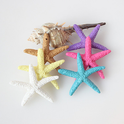特价树脂海星 仿真海星贝壳海螺 地中海风格家居装饰摆件五指海星