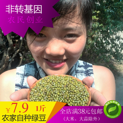 农家绿豆【五谷杂粮】 自产500g