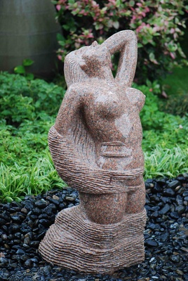 欧式人物石雕摆件 花园广场园林景观雕像  裸女美女石雕人物摆件