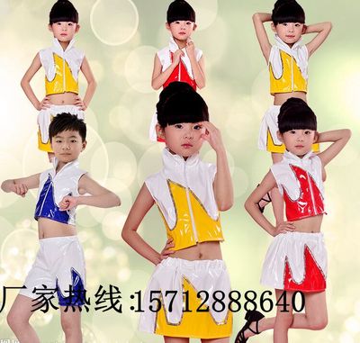 2015新款啦啦队服啦啦操服装啦啦队跳操服拉拉队现代舞台演出女装