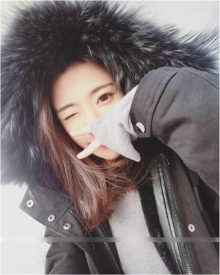 2015秋冬装韩版修身中长款加绒加厚大毛领棉服外套内里可拆卸棉衣