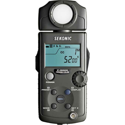 SEKONIC/世光 C-500R 色温表 传统胶卷数码测量C500R内置无线触发