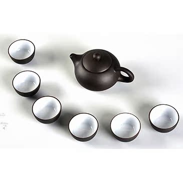 特价包邮 紫砂茶具 功夫茶具整套茶道茶艺 一壶六杯 陶瓷茶具