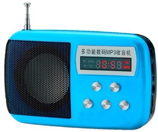 WS822插卡音箱 便携式收音机插卡音箱 笔记本电脑插卡音响收音机