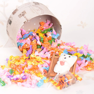 热销六一儿童节礼物 幼儿园分享小零食 五彩千纸鹤糖果精美礼盒装