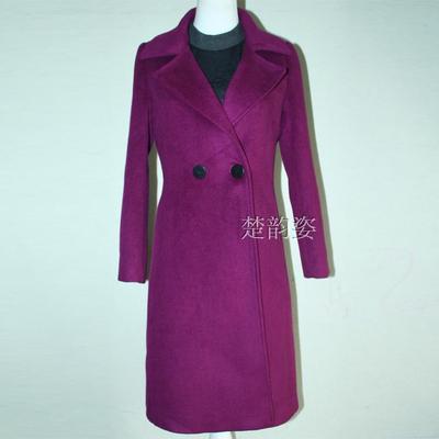笑红国际XH15DE900时尚气质羊毛大衣风衣女 专柜正品2015冬季新款