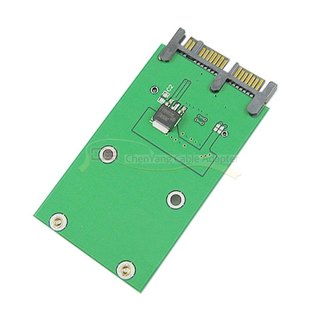 MSATA Mini PCI-E SATA转Micro SATA 1.8 SSD固态硬盘 转接卡