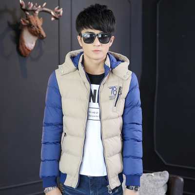2015冬季新款韩版男装棉衣外套男士加厚棉袄青年修身流行羽绒棉服