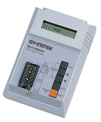 固纬Gwinstek GUT-6600A手持式数字IC测试仪