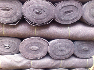 蔬菜大棚保温毛毡毯公路养护毯家具包装毡土工布防寒工业工程毛毡