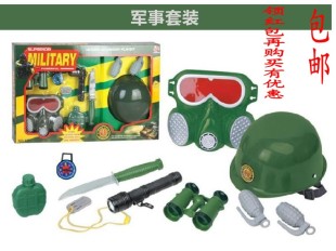 仿真儿童警察消防装备 cos表演道具 电动玩具枪 正品特价促销玩具