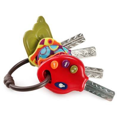 北美B.Toys正品 幸运钥匙组 宝宝早教玩具 进口玩具 儿童早教玩具