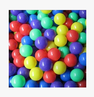 戏水玩具 玩沙玩具 海洋球波波球超大~无毒无味~~颜色鲜艳！7cm