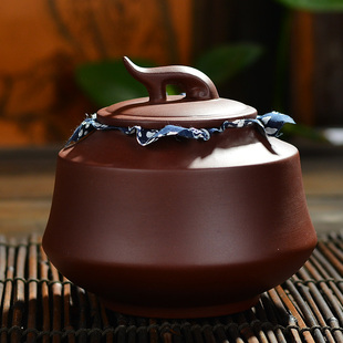 紫砂茶叶罐 陶瓷罐 储食罐 密封罐 茶罐 糖罐 14款可选 多省包邮