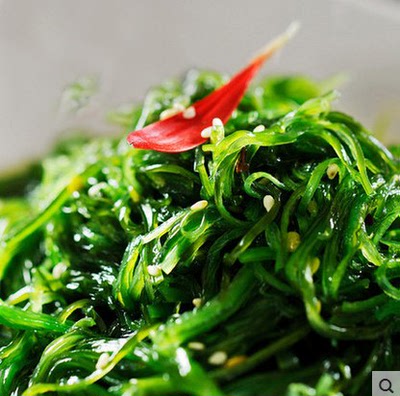 2件包邮 寿司材料 海藻 即食裙带菜 中华海草 海藻沙拉400g