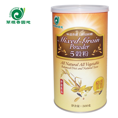 台湾进口草根香园地天然粗粮杂粮全营养综合五谷粉代餐粉红豆薏米