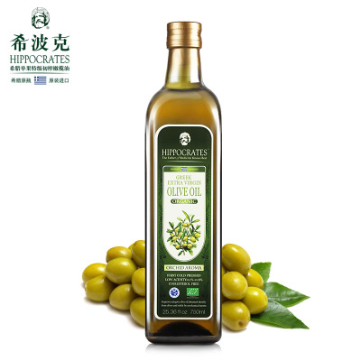 希波克 进口橄榄油希腊原装特级初榨橄榄油食用烹饪 欣兰750ml