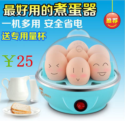 单层蒸鸡蛋机 儿童蒸鸡蛋羹 不锈钢小熊蒸蛋器自动断电炖蛋煮蛋