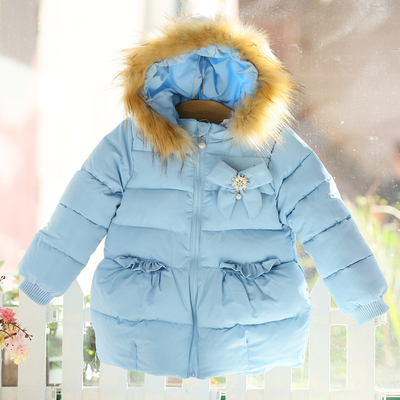 2015女宝宝冬装女童加厚棉袄外套冬季韩版婴童装棉服棉衣3-4-5岁