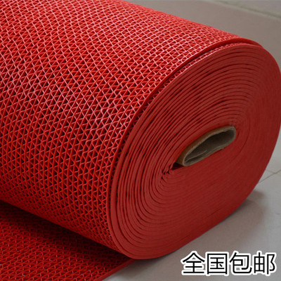 S型镂空地垫PVC塑料地毯防滑垫浴室卫生间厨房防水脚垫可裁剪包邮