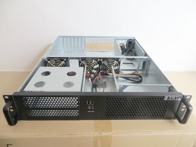 包邮久银2Ｕ机箱　550深　装PC电源ATX主板服务器机箱　工控机箱
