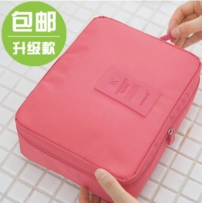 韩版多功能小化妆包大容量化妆袋防水整理旅行洗漱包便药数码包
