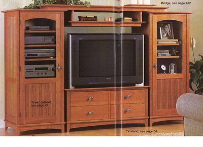 组合电视柜100%美国进口橡木纯实木手工制作卯榫结构
