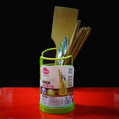 樱花之秀厨房金属纳米喷塑筷子架环保抗菌筷子笼创意筷子笼包邮