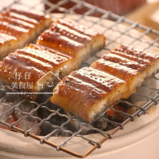 寿司烤鳗 蒲式烤鳗鱼 蒲烧鳗鱼 日式鳗鱼 日本料理整条带汁