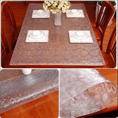 电视柜PVC桌布软质玻璃磨砂半透明台布餐布防水桌垫晶板茶几定做