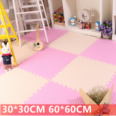 环保婴儿童泡沫拼图地垫 爬行垫拼接铺地板垫子60*60大号加厚
