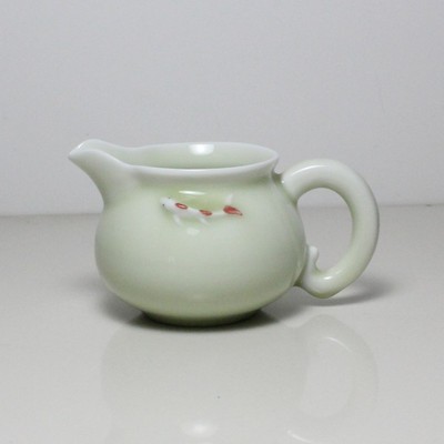 龙泉青瓷茶具分茶器冰裂陶瓷茶具公道杯茶海功夫茶具套装茶道特价