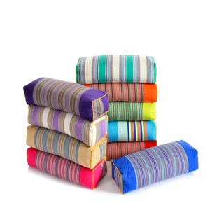 纯棉老粗布荞麦皮枕头颈椎保护枕传统枕头单人方枕枕芯可拆洗