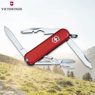 原装正品维氏瑞士军刀58mm逍遥派(红)0.6363多功能折叠瑞士刀刀具